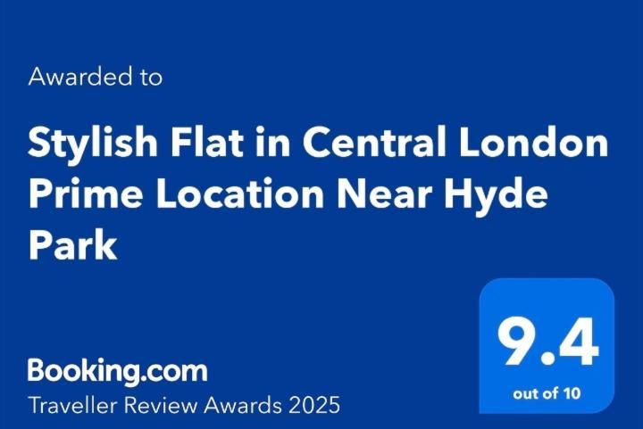 Stylish Flat In Central London Prime Location Near Hyde Park Londres Exterior foto